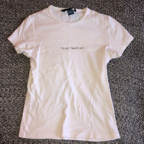 French Connection Tops - Fcuk tee